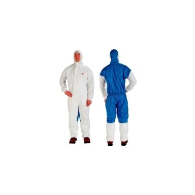 3M Apsauginis kombinezonas 4535 tipas 5/6, XL dydis, baltas su mėlyna nugara 3M Apsauginis kombinezonas 4535 tipas 5/6, XL dydis, baltas su mėlyna nugara