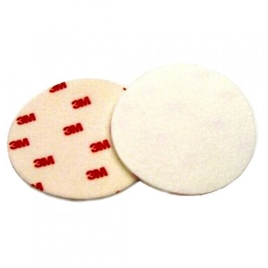 3M Kibus poliravimo diskas 127 mm veltininis Finesse-it (Hookit velcro stiklo), baltas 3M Kibus poliravimo diskas 127 mm veltininis Finesse-it (Hookit velcro stiklo), baltas