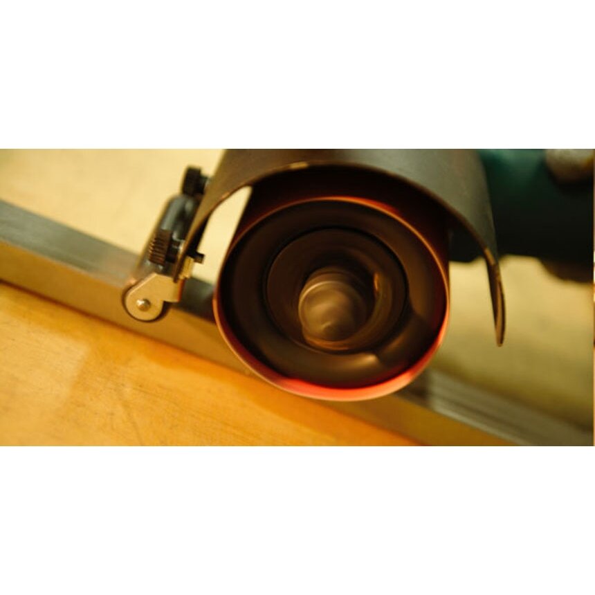 Adapteris kampiniam šlifuokliui Būgninė šlifavimo-poliravimo mašinėlė- standard su ratuku 3