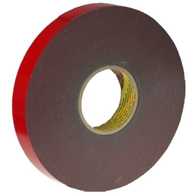 AFTC® LSE 6408 Lipni dvipusė juosta V.H.B. 12x0.8mmx33m, pilka
