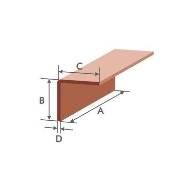 Apsauginiai kartoniniai pakavimo kampai 35x35x2x2000 mm