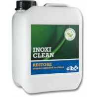CIBO atnaujintojas Nerūdijančiam plienui 5 l. (INOXI CLEAN RESTORE) 2 CIBO atnaujintojas Nerūdijančiam plienui 5 l. (INOXI CLEAN RESTORE) 2