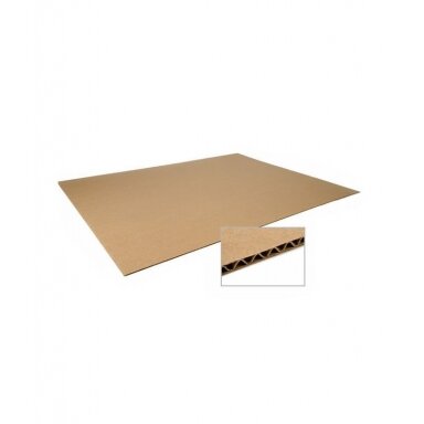 Gofruotas kartonas lakštais 800x1200 3mm Gofruotas kartonas lakštais 800x1200 3mm