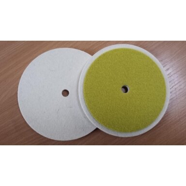 Kibus poliravimo diskas EB 125x5x10 veltininis velcro Hookit, balta Kibus poliravimo diskas EB 125x5x10 veltininis velcro Hookit, balta