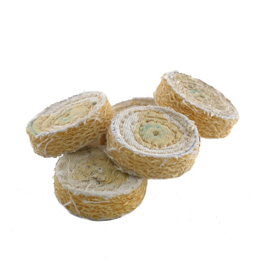LEA Poliravimo diskas 40 mm x 12 mm Sisal DRY DOLLY, C/S tankiai susiūtas