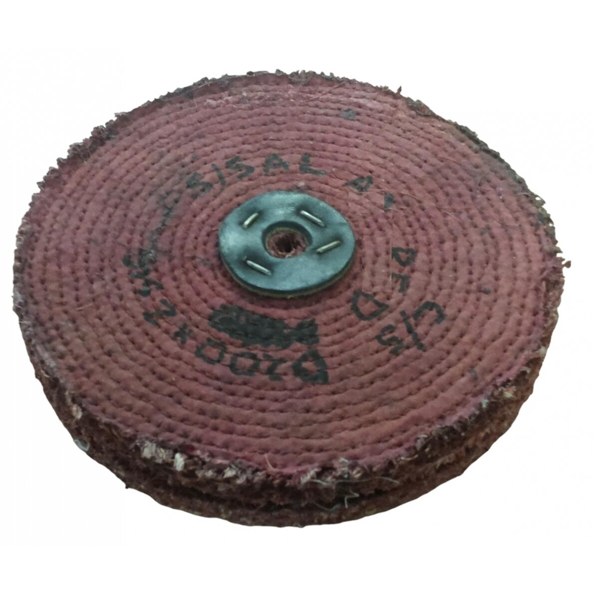 LEA Poliravimo diskas 200 mm x 2 sec. Sisal AA, C/S raudonas