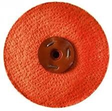 LEA Poliravimo diskas 150 mm x 1 sec. 0.65 mm pločio, Sisal Orange, C/S oranžinis LEA Poliravimo diskas 150 mm x 1 sec. 0.65 mm pločio, Sisal Orange, C/S oranžinis