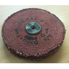 LEA Poliravimo diskas 200 mm x 2 sec. Sisal AA, C/S raudonas