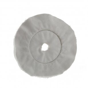 LEA Poliravimo diskas 300 mm x 40 mm vidinė skylė, (10 fold) Calico Flannel 1RS, baltas