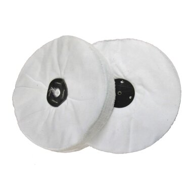 LEA Poliravimo diskas 300 mm x 40 mm (66 fold) Calico WDR Loose, baltas