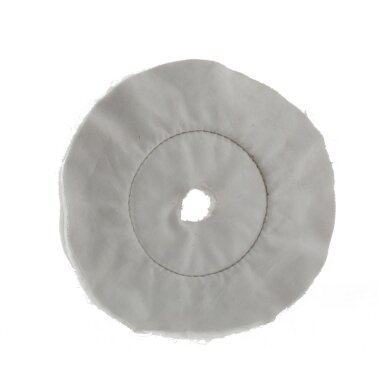 LEA Poliravimo diskas 300 mm x 40 mm vidinė skylė, (10 fold) Calico Flannel 1RS, baltas LEA Poliravimo diskas 300 mm x 40 mm vidinė skylė, (10 fold) Calico Flannel 1RS, baltas