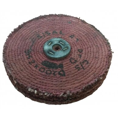 LEA Poliravimo diskas 200 mm x 2 sec. Sisal AA, C/S raudonas LEA Poliravimo diskas 200 mm x 2 sec. Sisal AA, C/S raudonas