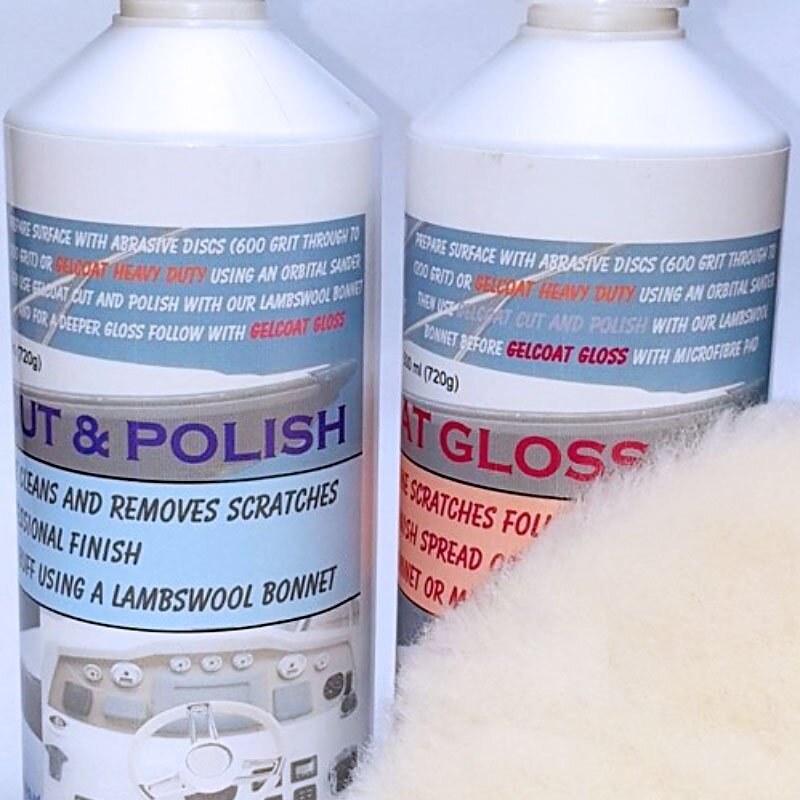 LEA Poliravimo pasta GELCOAT Cut&Polish, skysta 500ml (720g) LEA Poliravimo pasta GELCOAT Cut&Polish, skysta 500ml (720g)