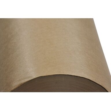 Maskavimo / Pakavimo popierius rulonais, rantytas "kraft" 0.3 x250m 90gsm, rudas (ribbed) Maskavimo / Pakavimo popierius rulonais, rantytas "kraft" 0.3 x250m 90gsm, rudas (ribbed)