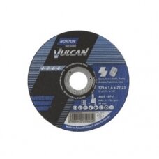 Norton pjovimo diskas A46S-BF41 125x1.6x22.23 VULCAN METAL/INOX