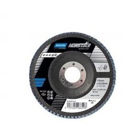 Norton Žiedlapinis diskas Conic R822/RX22 (Zirc) 125x22 P40 NORSTAR METAL/INOX Norton Žiedlapinis diskas Conic R822/RX22 (Zirc) 125x22 P40 NORSTAR METAL/INOX