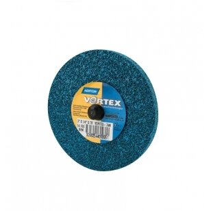 Norton Speedlok diskas U2305 D75x6 7A MED VORTEX (roloc), mėlyna METAL/INOX
