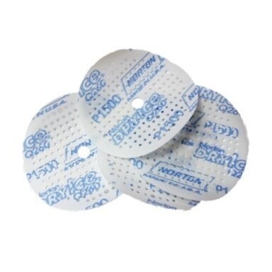 Norton Kibus šlifavimo diskas Q260 Multi-Air Dry Ice Film D150x18 P1500 Norgrip