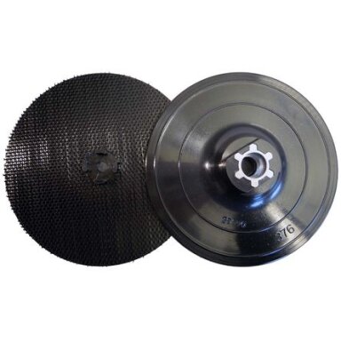 Norton Padas kibiam šlifavimo diskui Hook&Loop 125xM14 MEDIUM Norgrip, su centriuku viduryje