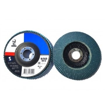 Norton Žiedlapinis diskas KX663 125x22 P80 ATLAS METAL/INOX Norton Žiedlapinis diskas KX663 125x22 P80 ATLAS METAL/INOX