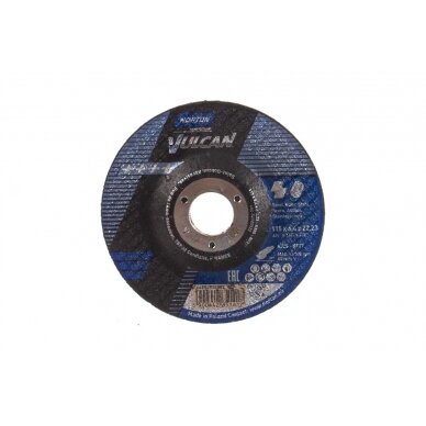 Norton Šlifavimo diskas A30S-BF27 115x6.4x22.23 VULCAN METAL/INOX