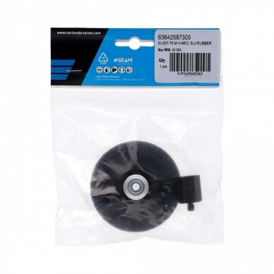 Norton Speedlok padas 75xM14 guminis (roloc padas) MEDIUM (kampiniui šlifuokliui) 5