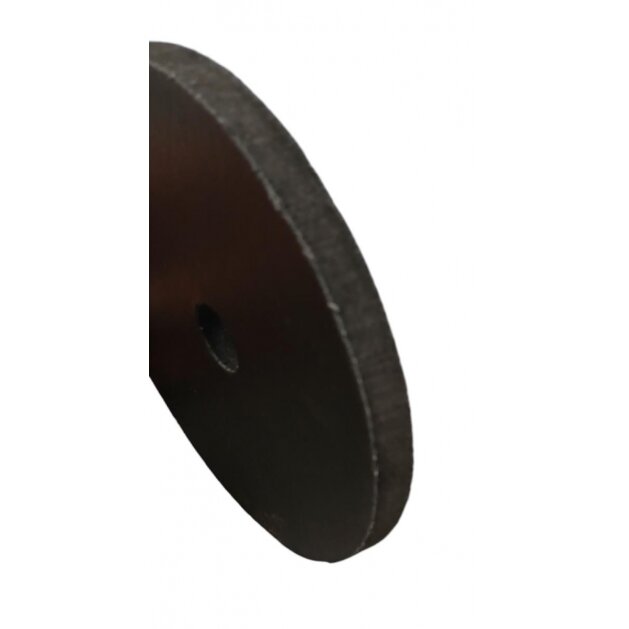 Padas klijuojamiems stiklo šlifavimo diskams lygus/velcro su porolonu 125mm 2