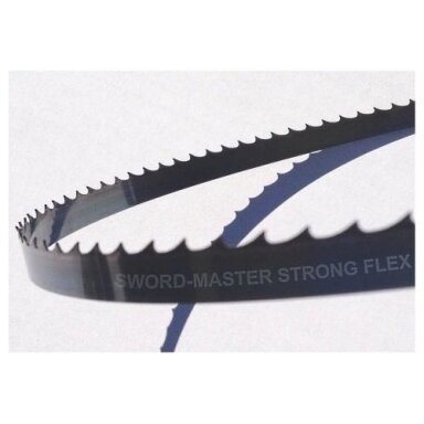 Pjovimo juosta medžiui ir spalvotiems metalams SWORD 13x0.65x2360 TPI6 Master Strong Flex Pjovimo juosta medžiui ir spalvotiems metalams SWORD 13x0.65x2360 TPI6 Master Strong Flex