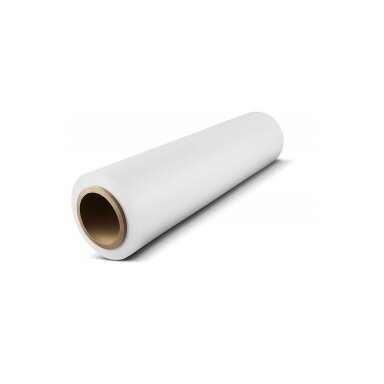 Rankinė plėvelė stretch 450mm 17mkr 270 m, balta / nepermatoma