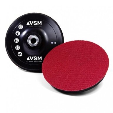 VSM kibus padas ZKLF 125xM14 (su 12mm porolonu), velcro, SOFT VSM kibus padas ZKLF 125xM14 (su 12mm porolonu), velcro, SOFT