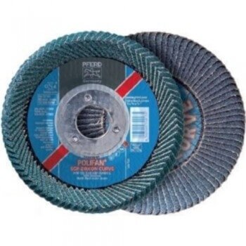 Žiedlapinis diskas Pf Z40 SGP-Curve M 5mm 125x22 dvipusis Žiedlapinis diskas Pf Z40 SGP-Curve M 5mm 125x22 dvipusis